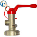 Portable abc aluminum fire extinguisher valve parts dry powder type